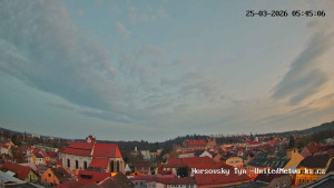 Město Horšovský Týn - Město, Zámek - 25.3.2026 v 05:45 Město Horšovský Týn - Město, Zámek - 25.3.2026 v 05:45