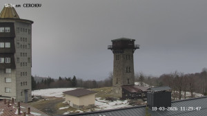 Čerchov - Rozhledna, Panorama - 18.3.2026 v 11:30 Čerchov - Rozhledna, Panorama - 18.3.2026 v 11:30