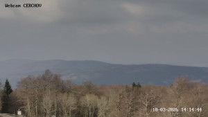 Čerchov - Rozhledna, Panorama - 18.3.2026 v 14:15 Čerchov - Rozhledna, Panorama - 18.3.2026 v 14:15