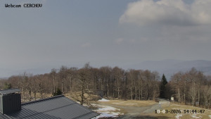 Čerchov - Rozhledna, Panorama - 18.3.2026 v 14:45 Čerchov - Rozhledna, Panorama - 18.3.2026 v 14:45