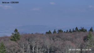 Čerchov - Rozhledna, Panorama - 18.3.2026 v 15:15 Čerchov - Rozhledna, Panorama - 18.3.2026 v 15:15