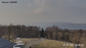 Čerchov - Rozhledna, Panorama - 18.3.2026 v 16:45 Čerchov - Rozhledna, Panorama - 18.3.2026 v 16:45
