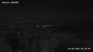 Čerchov - Rozhledna, Panorama - 2.5.2026 v 02:30 Čerchov - Rozhledna, Panorama - 2.5.2026 v 02:30