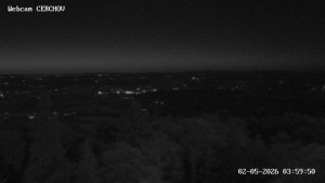 Čerchov - Rozhledna, Panorama - 2.5.2026 v 04:00 Čerchov - Rozhledna, Panorama - 2.5.2026 v 04:00