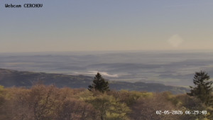 Čerchov - Rozhledna, Panorama - 2.5.2026 v 06:30 Čerchov - Rozhledna, Panorama - 2.5.2026 v 06:30
