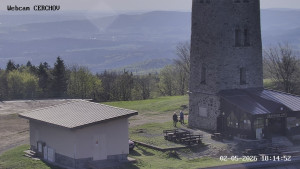 Čerchov - Rozhledna, Panorama - 2.5.2026 v 18:15 Čerchov - Rozhledna, Panorama - 2.5.2026 v 18:15