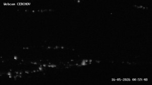 Čerchov - Rozhledna, Panorama - 16.5.2026 v 01:00 Čerchov - Rozhledna, Panorama - 16.5.2026 v 01:00