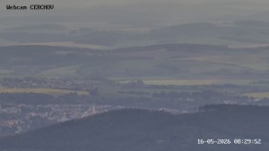 Čerchov - Rozhledna, Panorama - 16.5.2026 v 08:30 Čerchov - Rozhledna, Panorama - 16.5.2026 v 08:30