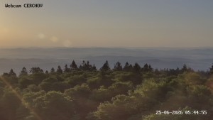 Čerchov - Rozhledna, Panorama - 25.6.2026 v 05:45 Čerchov - Rozhledna, Panorama - 25.6.2026 v 05:45