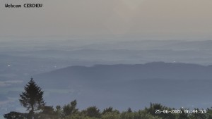 Čerchov - Rozhledna, Panorama - 25.6.2026 v 06:45 Čerchov - Rozhledna, Panorama - 25.6.2026 v 06:45