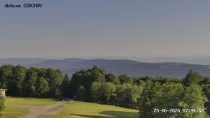 Čerchov - Rozhledna, Panorama - 25.6.2026 v 07:45 Čerchov - Rozhledna, Panorama - 25.6.2026 v 07:45