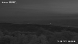 Čerchov - Rozhledna, Panorama - 31.7.2026 v 04:45 Čerchov - Rozhledna, Panorama - 31.7.2026 v 04:45