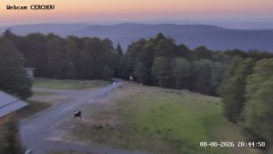 Čerchov - Wieża widokowa, Panorama - 8.8.2026 v 20:45 Čerchov - Wieża widokowa, Panorama - 8.8.2026 v 20:45