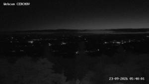 Čerchov - Wieża widokowa, Panorama - 23.9.2026 v 05:45 Čerchov - Wieża widokowa, Panorama - 23.9.2026 v 05:45