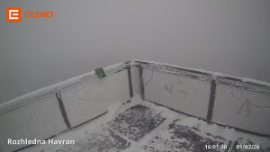 Hora Havran - Rozhledna - 1.2.2026 v 16:01 Hora Havran - Rozhledna - 1.2.2026 v 16:01