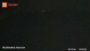 Hora Havran - Rozhledna - 19.3.2026 v 03:15 Hora Havran - Rozhledna - 19.3.2026 v 03:15