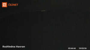 Hora Havran - Rozhledna - 19.3.2026 v 03:45 Hora Havran - Rozhledna - 19.3.2026 v 03:45