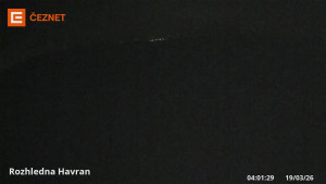 Hora Havran - Rozhledna - 19.3.2026 v 04:01 Hora Havran - Rozhledna - 19.3.2026 v 04:01