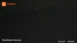 Hora Havran - Rozhledna - 19.3.2026 v 04:31 Hora Havran - Rozhledna - 19.3.2026 v 04:31