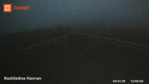 Hora Havran - Rozhledna - 12.5.2026 v 04:31 Hora Havran - Rozhledna - 12.5.2026 v 04:31