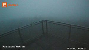 Hora Havran - Rozhledna - 12.5.2026 v 04:45 Hora Havran - Rozhledna - 12.5.2026 v 04:45