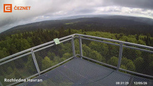 Hora Havran - Rozhledna - 12.5.2026 v 08:31 Hora Havran - Rozhledna - 12.5.2026 v 08:31