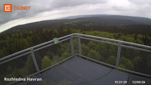 Hora Havran - Rozhledna - 12.5.2026 v 15:31 Hora Havran - Rozhledna - 12.5.2026 v 15:31
