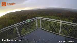 Hora Havran - Rozhledna - 12.5.2026 v 20:01 Hora Havran - Rozhledna - 12.5.2026 v 20:01