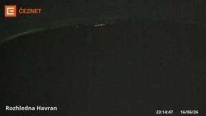 Havran Hora - Lookout tower - 16.6.2026 v 23:15 Havran Hora - Lookout tower - 16.6.2026 v 23:15