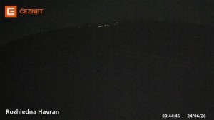 Góra Havran - Wieża widokowa - 24.6.2026 v 00:45 Góra Havran - Wieża widokowa - 24.6.2026 v 00:45