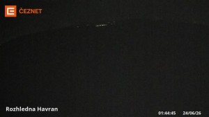 Góra Havran - Wieża widokowa - 24.6.2026 v 01:45 Góra Havran - Wieża widokowa - 24.6.2026 v 01:45