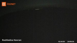 Góra Havran - Wieża widokowa - 24.6.2026 v 02:45 Góra Havran - Wieża widokowa - 24.6.2026 v 02:45