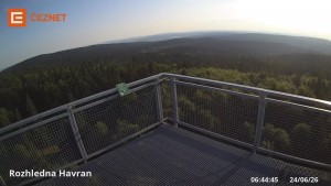 Góra Havran - Wieża widokowa - 24.6.2026 v 06:45 Góra Havran - Wieża widokowa - 24.6.2026 v 06:45