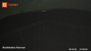 Havran Hora - Lookout tower - 1.8.2026 v 00:45 Havran Hora - Lookout tower - 1.8.2026 v 00:45