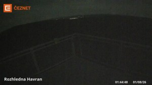 Havran Hora - Lookout tower - 1.8.2026 v 01:45 Havran Hora - Lookout tower - 1.8.2026 v 01:45