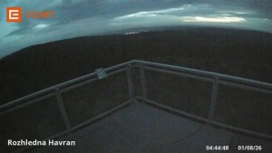 Havran Hora - Lookout tower - 1.8.2026 v 04:45 Havran Hora - Lookout tower - 1.8.2026 v 04:45