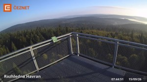 Havran Hora - Lookout tower - 15.9.2026 v 07:45 Havran Hora - Lookout tower - 15.9.2026 v 07:45
