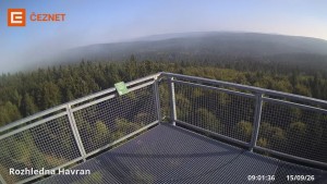 Havran Hora - Lookout tower - 15.9.2026 v 09:01 Havran Hora - Lookout tower - 15.9.2026 v 09:01