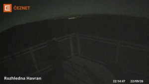 Góra Havran - Wieża widokowa - 22.9.2026 v 22:15 Góra Havran - Wieża widokowa - 22.9.2026 v 22:15