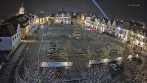 Město Stříbro - Masarykovo náměstí - 22.3.2026 v 01:02 Město Stříbro - Masarykovo náměstí - 22.3.2026 v 01:02