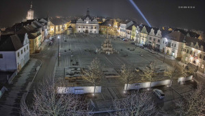 Město Stříbro - Masarykovo náměstí - 22.3.2026 v 02:32 Město Stříbro - Masarykovo náměstí - 22.3.2026 v 02:32