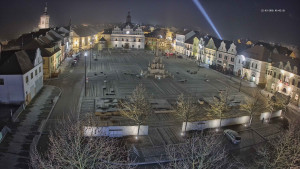 Město Stříbro - Masarykovo náměstí - 22.3.2026 v 05:02 Město Stříbro - Masarykovo náměstí - 22.3.2026 v 05:02