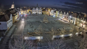 Město Stříbro - Masarykovo náměstí - 22.3.2026 v 19:32 Město Stříbro - Masarykovo náměstí - 22.3.2026 v 19:32