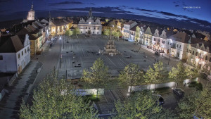 Město Stříbro - Masarykovo náměstí - 12.5.2026 v 22:02 Město Stříbro - Masarykovo náměstí - 12.5.2026 v 22:02