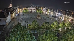 The town of Stříbro - Masaryk Square - 16.6.2026 v 23:15 The town of Stříbro - Masaryk Square - 16.6.2026 v 23:15