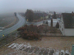 Vjezd do obce ze severu