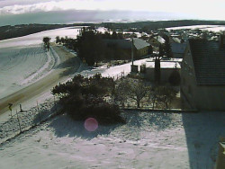 Vjezd do obce ze severu