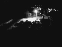 Vjezd do obce ze severu