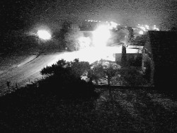 Vjezd do obce ze severu