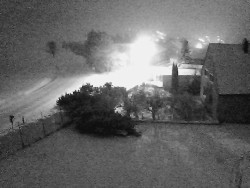 Vjezd do obce ze severu